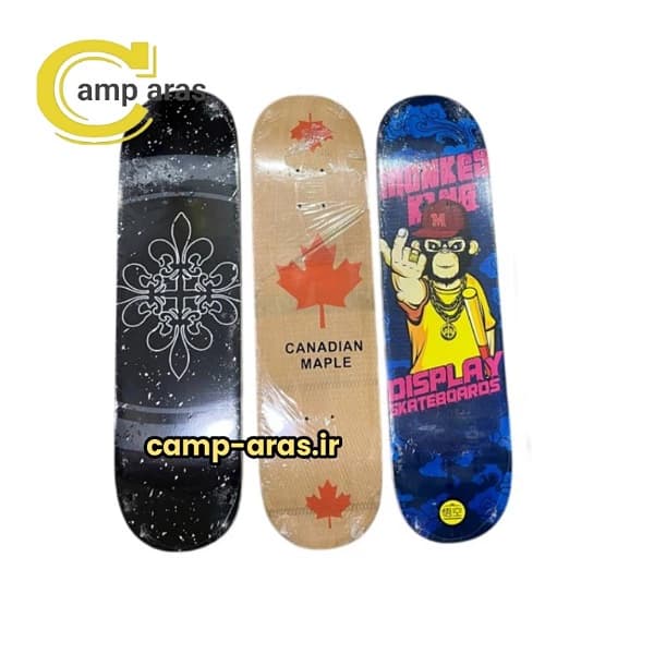 اسکیت برد چوبی طرح دار مدل SKATE Roard KB12 — تصویر ۶