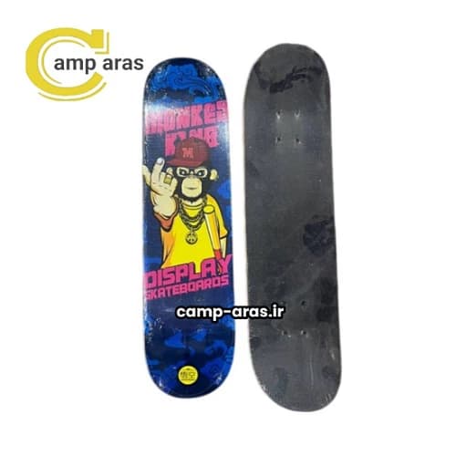 اسکیت برد چوبی طرح دار مدل SKATE Roard KB12 — تصویر ۸