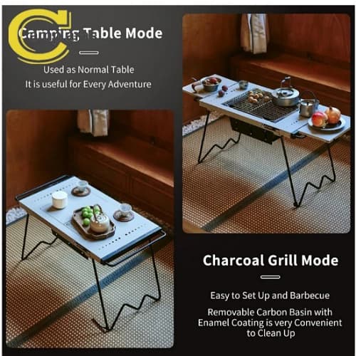 میز تاشو باربیکیو نیچرهایک CNK2300CW014 طوسی — تصویر ۶