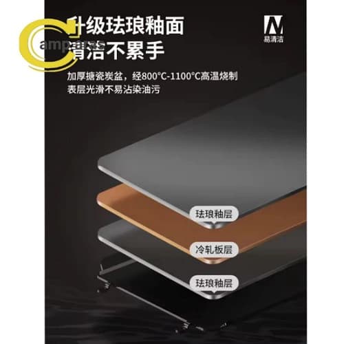 میز تاشو باربیکیو نیچرهایک CNK2300CW014 طوسی — تصویر ۷