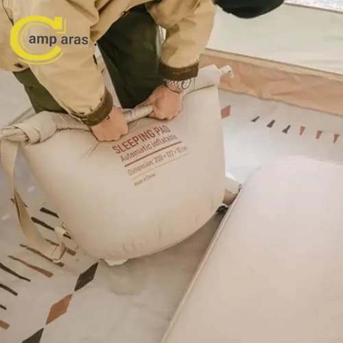 تشک بادی دو نفره الیاف نیچرهایک NH20FCD08 — تصویر ۹