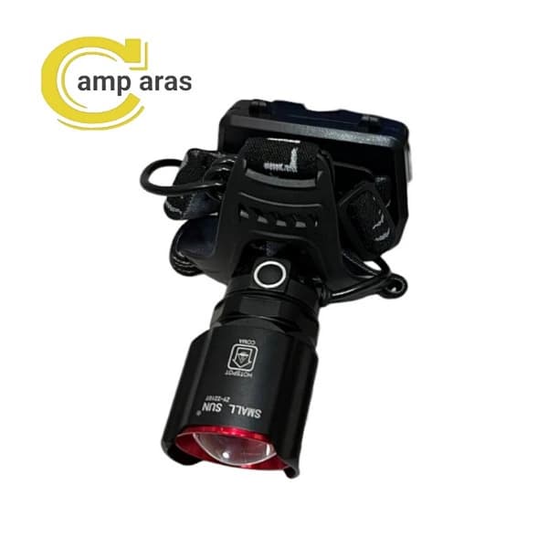 چراغ پیشانی زوم دار اسمال سان ZY-2210T شارژی — تصویر ۸