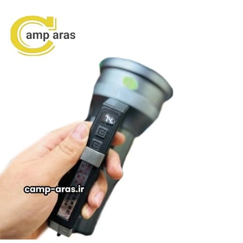 نورافکن دستی شارژی اسمال سان ZY-S071 چراغ جانبی — تصویر ۵