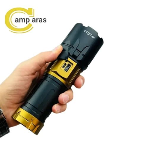 چراغ قوه پلیسی اسمال سان مدل ZY-T308 شارژی — تصویر ۳