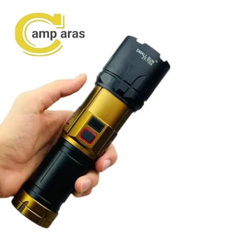 چراغ قوه پلیسی اسمال سان مدل ZY-T308 شارژی — تصویر ۵