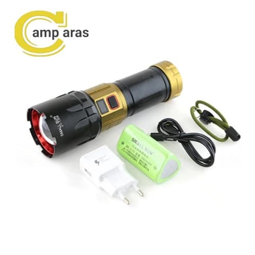 چراغ قوه پلیسی اسمال سان مدل ZY-T308 شارژی — تصویر ۸