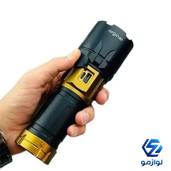 چراغ قوه پلیسی اسمال سان مدل ZY-T308 شارژی — تصویر ۱۱