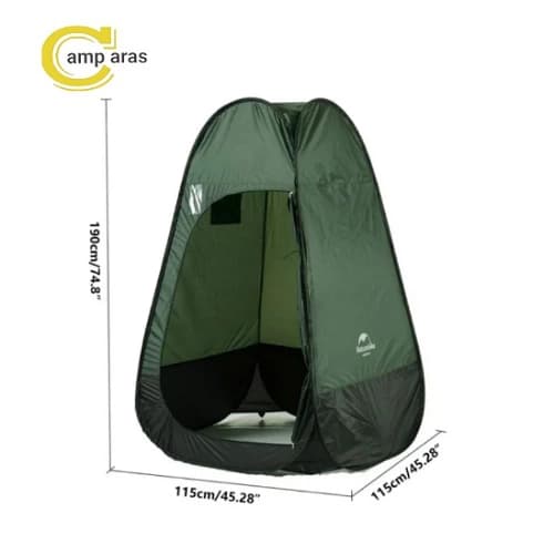 چادر حمام یک نفره نیچرهایک مدل Naturehike NH17Z002-P — تصویر ۴
