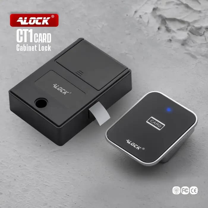 قفل کمدی کارتی ALOCK مدل CT1 — تصویر ۳
