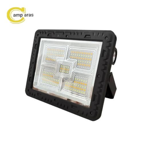 پروژکتور شارژی خورشیدی OKGO مدل FA-8028 ریموت دار — تصویر ۲