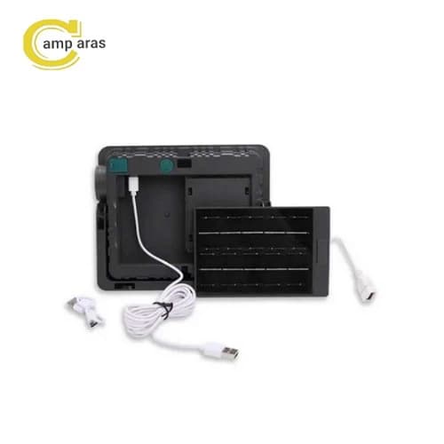 پروژکتور شارژی خورشیدی OKGO مدل FA-8028 ریموت دار — تصویر ۹