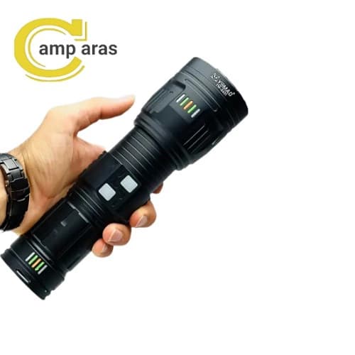 چراغ قوه شارژی یامائو مدل YAMAO YM-G601 زوم دار — تصویر ۶