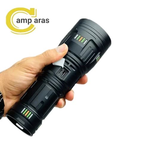 چراغ قوه شارژی یامائو مدل YAMAO YM-G601 زوم دار — تصویر ۸