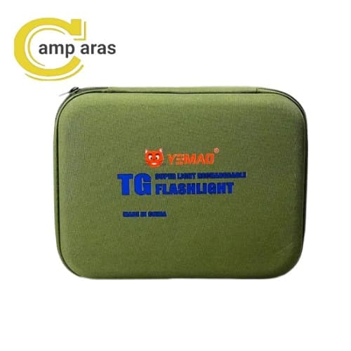 چراغ قوه شارژی یامائو مدل YAMAO YM-G601 زوم دار — تصویر ۹