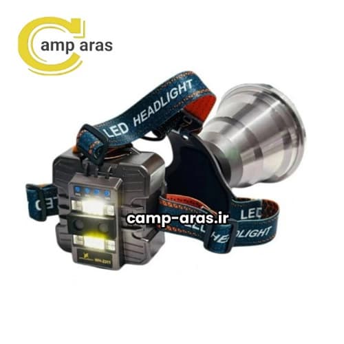 چراغ پیشانی شارژی زینگارو Zingaro WH-2311 فوق حرفه ای — تصویر ۸