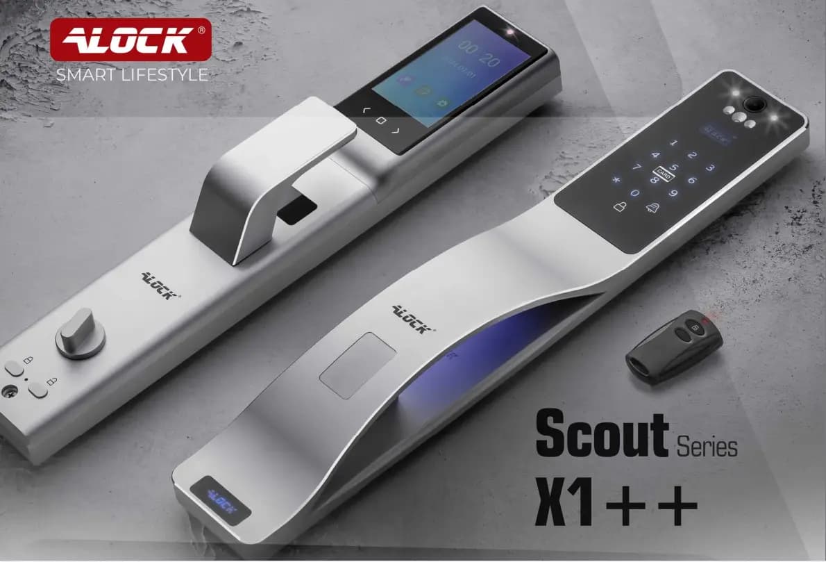 قفل هوشمند دیجیتال ALOCK مدل X1++S — تصویر ۳