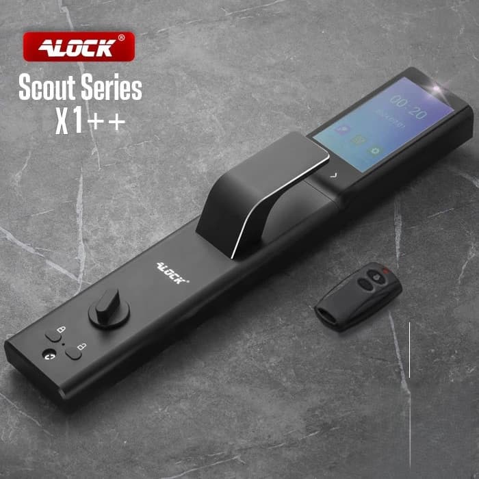 قفل هوشمند دیجیتال ALOCK مدل Scout (X1++) Silver — تصویر ۹