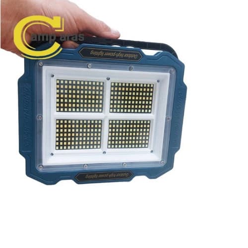 پروژکتور شارژی خورشیدی 3 پنل مدل W-8150-4 — تصویر ۷