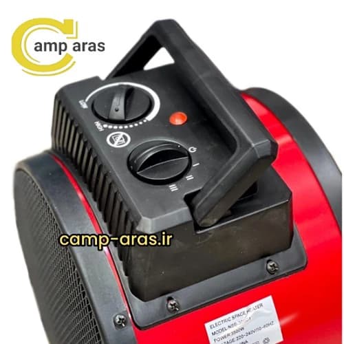 بخاری فن دار 3500W وات مدل NSB-300C1 دومنظوره — تصویر ۴