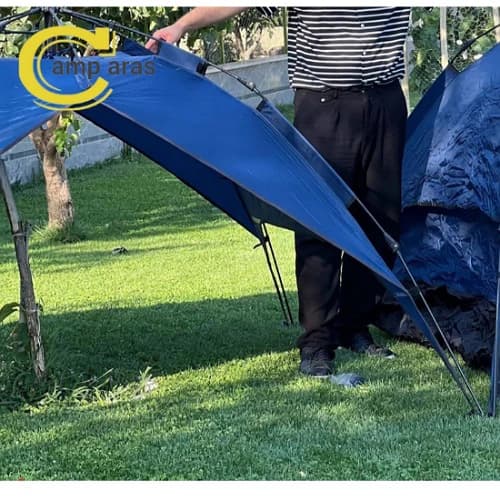 چادر اتوماتیک 4 نفره دیسکاوری ادونچر Adventure سایبان دار — تصویر ۶
