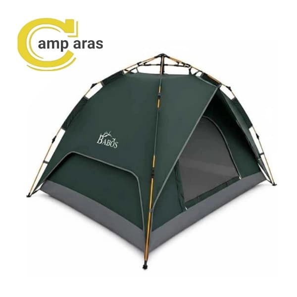 چادر اتوماتیک 4 نفره بابوس مدل BABOS GJ-4P سایبان دار