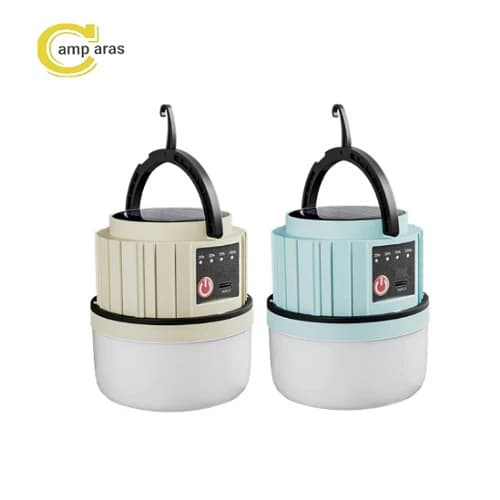 چراغ شارژی پنل دار کمپینگ مدل YC-158 — تصویر ۲