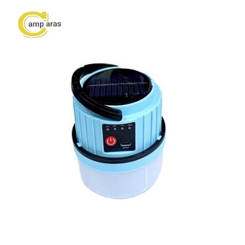 چراغ شارژی پنل دار کمپینگ مدل YC-158 — تصویر ۳