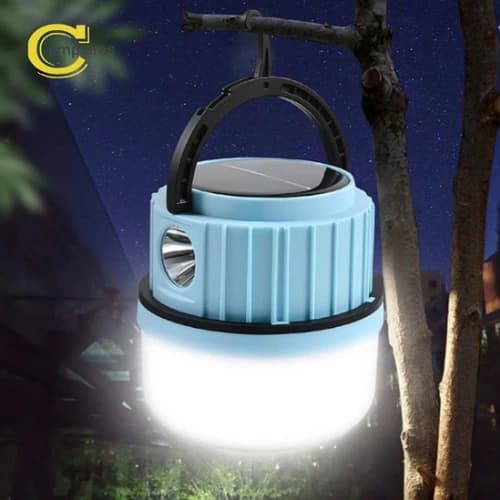 چراغ شارژی پنل دار کمپینگ مدل YC-158 — تصویر ۱۲