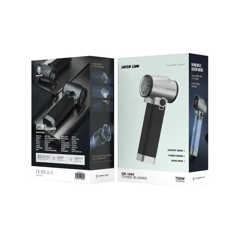 دمنده گرین لاین GB-186X Turbo Blower با توان ۷۵۰ وات — تصویر ۸