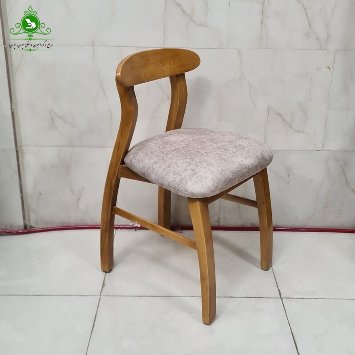 صندلی ناهارخوری چوبی مدل خرچنگی — تصویر ۴