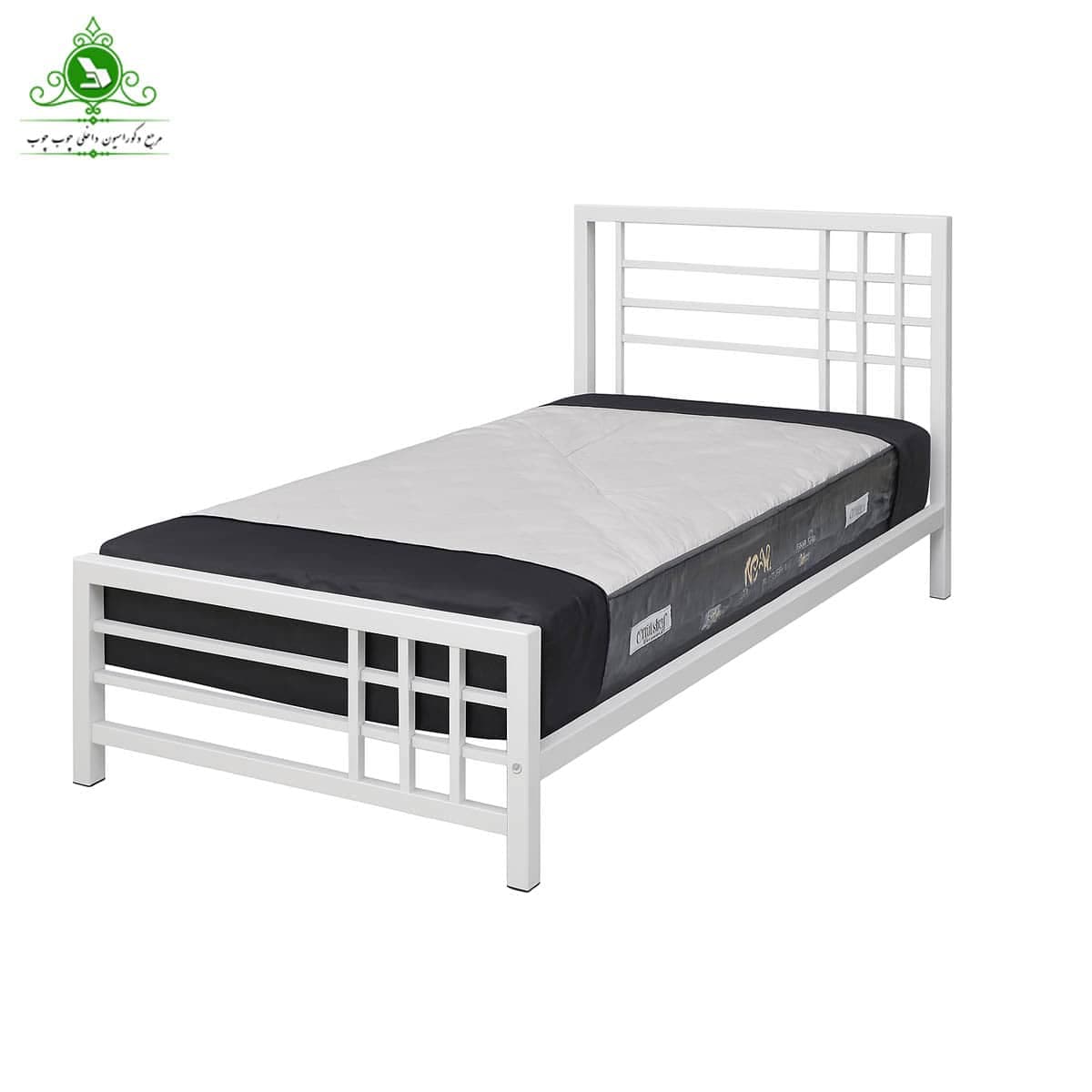 تخت خواب یک و نیم نفره مدل رئال عرض 120 — تصویر ۵