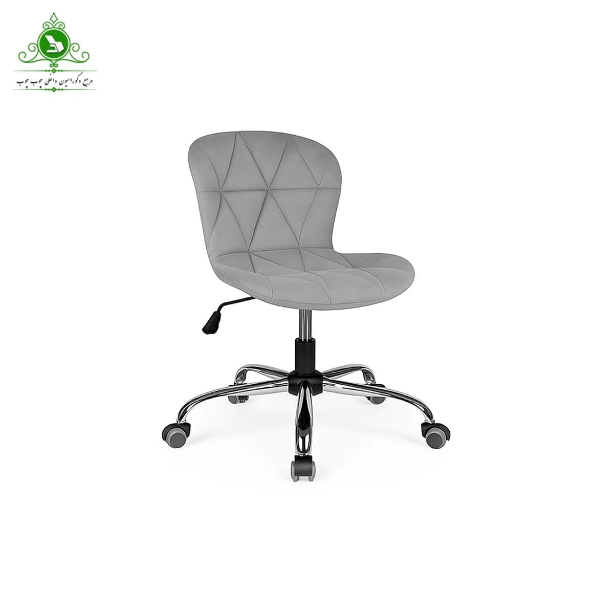 صندلی اداری کارمندی مدل فایبر روکش دار