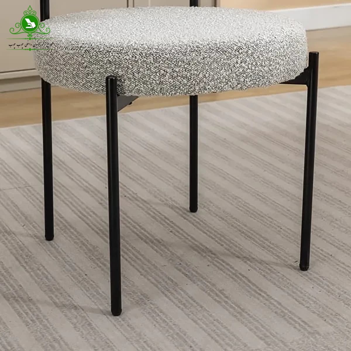 میز ناهارخوری پایه فلزی مدل تدی — تصویر ۶