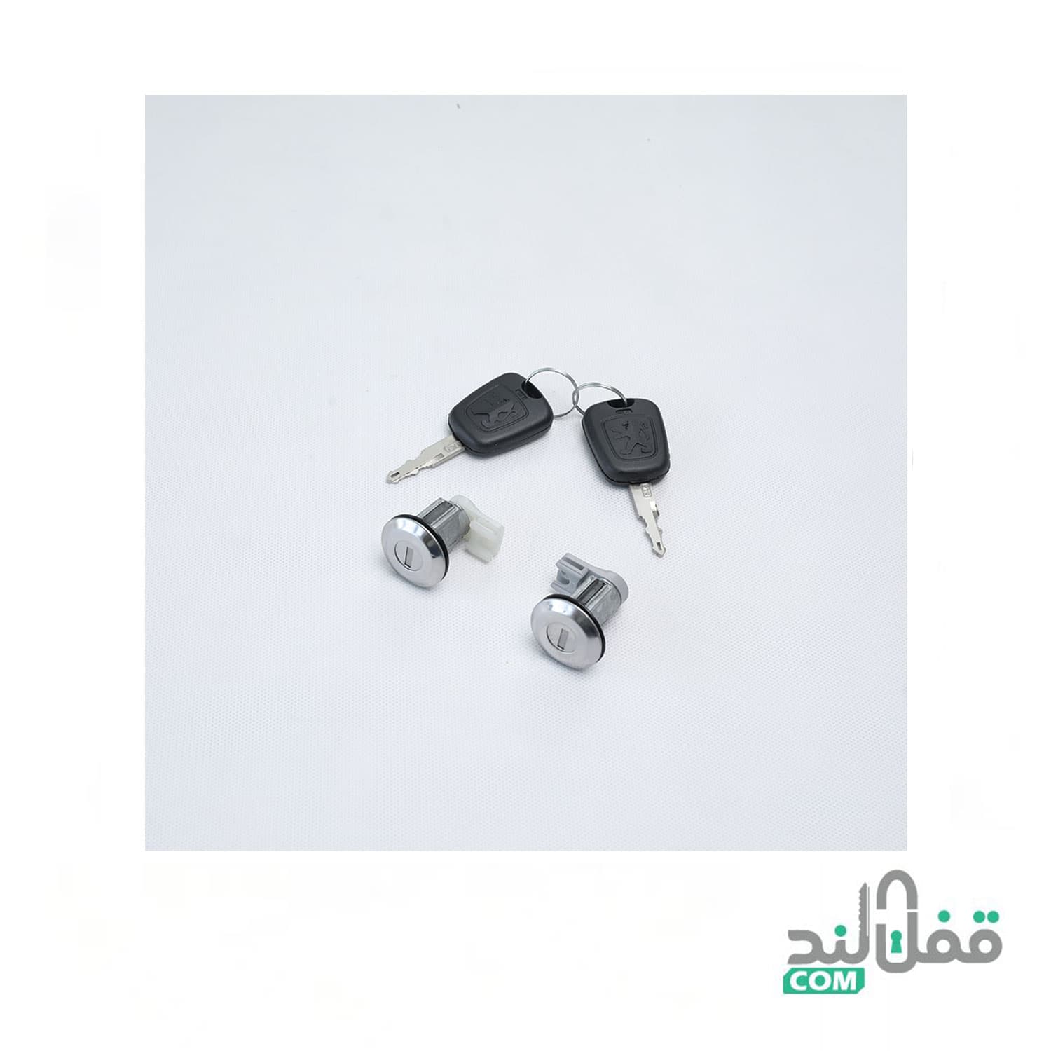 قفل و سوئیچ دری پژو 405 پرکی کد PU20150
