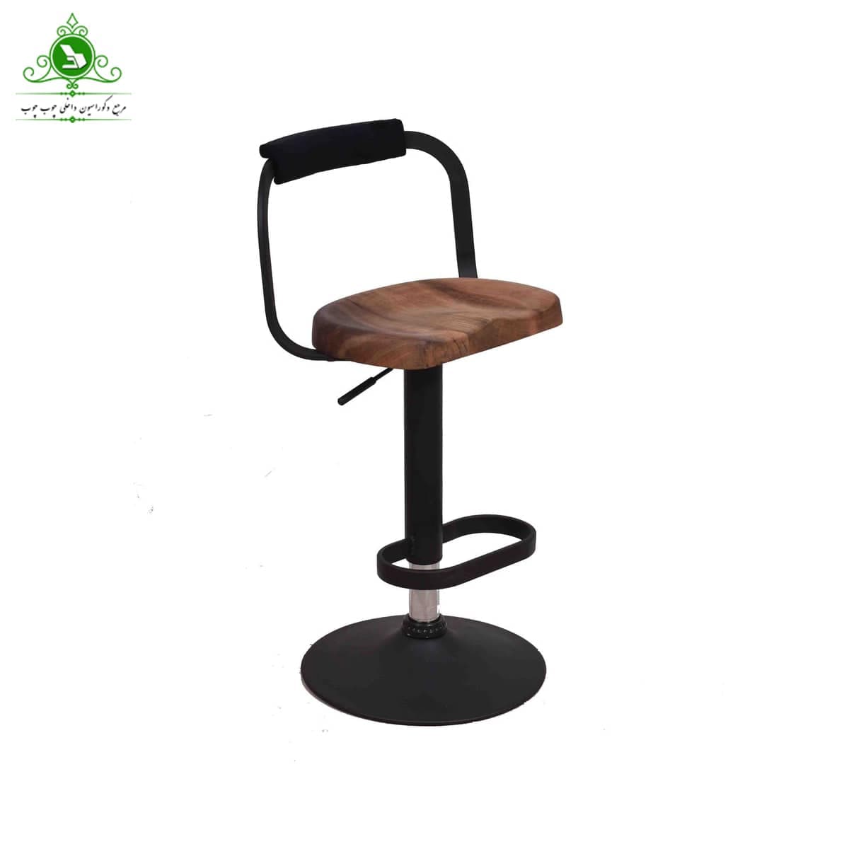 صندلی اپن مدل زیمر کف چوب پشتی دار — تصویر ۱۰