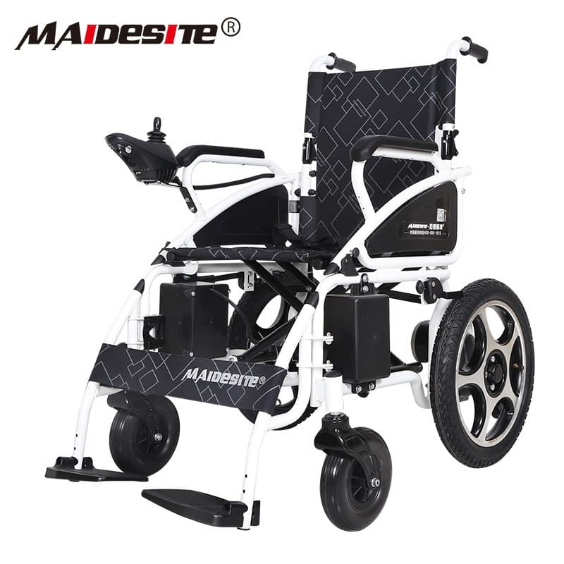 ویلچر برقی تاشو مدل MAIDESITE ویلچر برقی سبک