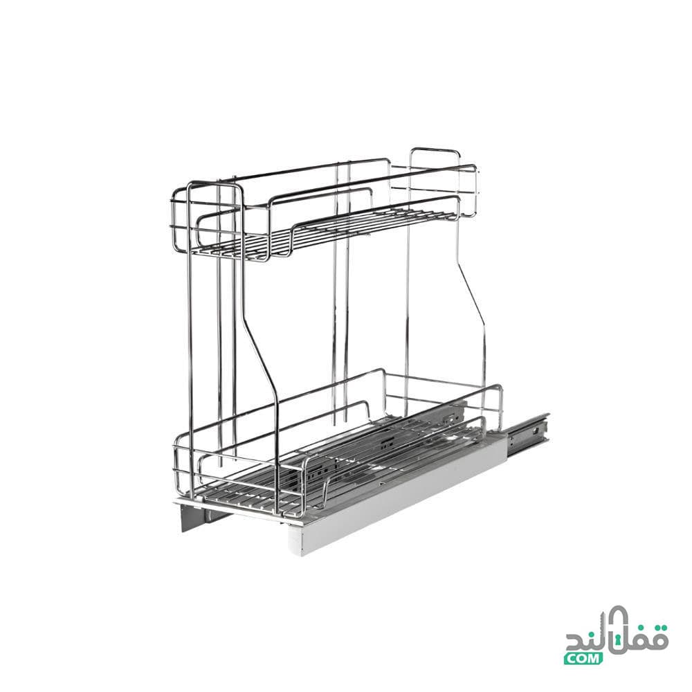 سبد مواد شوینده ریل کف مکس استیل