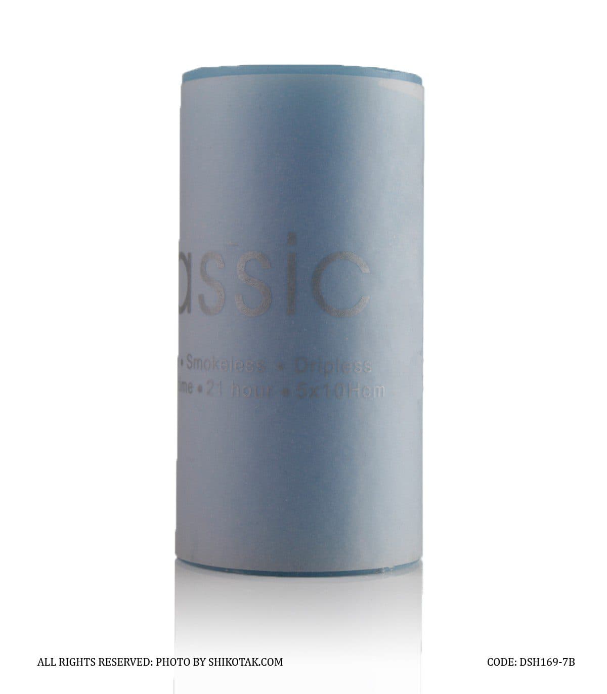 شمع معطر استوانه ای سایز بزرگ — تصویر ۳