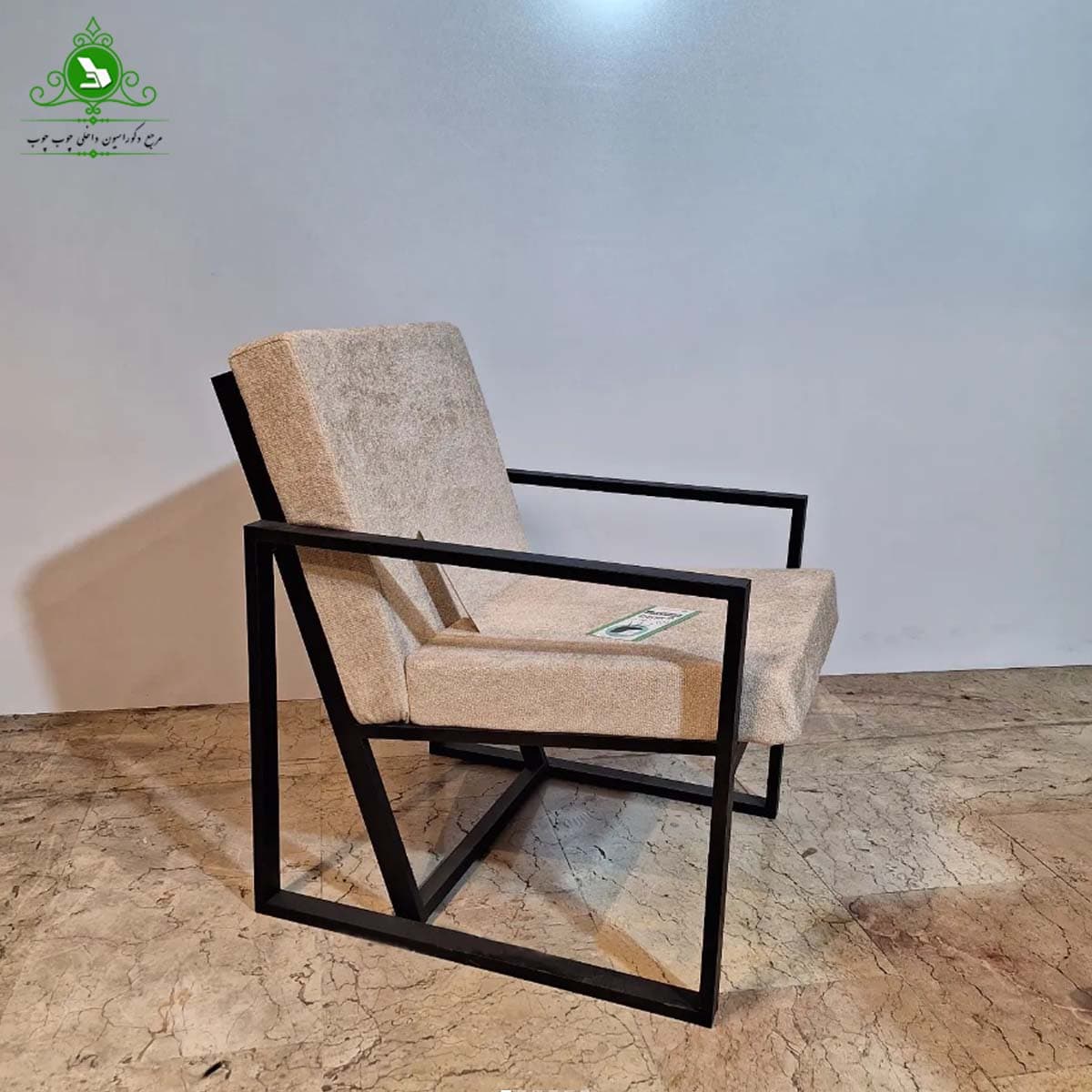 مبل اداری تک نفره مدل تدی