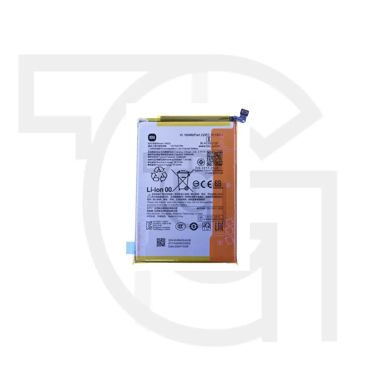 باتری شیائومی‌پوکو (اصلی) Battery Xiaomi Poco MZB0IDJIN — تصویر ۲