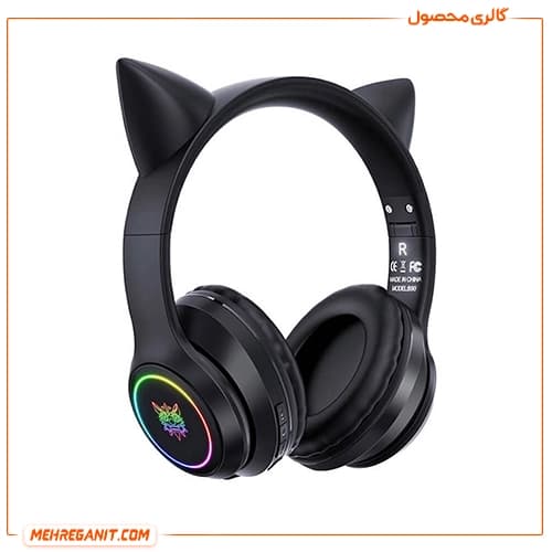 هدست گیمینگ اونیکوما مدل Onikuma B90 مشکی — تصویر ۳