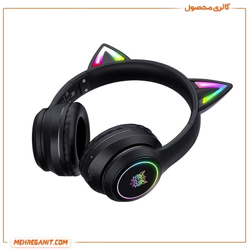 هدست گیمینگ اونیکوما مدل Onikuma B90 مشکی — تصویر ۵
