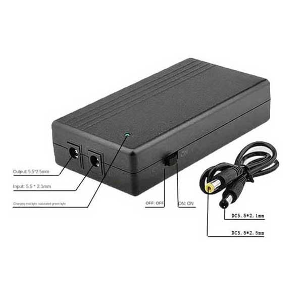 مینی یو پی اس 12 ولت 3 آمپر مدل Mini UPS 610 — تصویر ۲