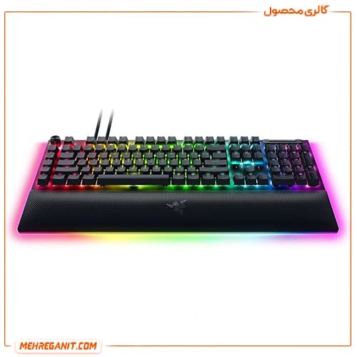 کیبورد گیمینگ ریزر مدل BlackWidow V4 Pro (Yellow Switch) — تصویر ۳