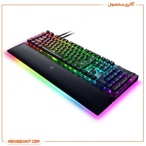 کیبورد گیمینگ ریزر مدل BlackWidow V4 Pro (Yellow Switch) — تصویر ۴