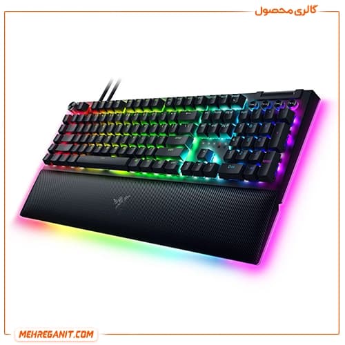 کیبورد گیمینگ ریزر مدل BlackWidow V4 Pro (Yellow Switch) — تصویر ۵