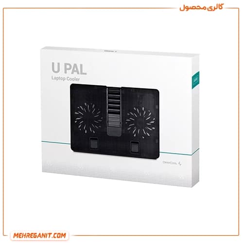 پایه خنک کننده لپ تاپ دیپ کول مدل DeepCool U PAL مشکی — تصویر ۷