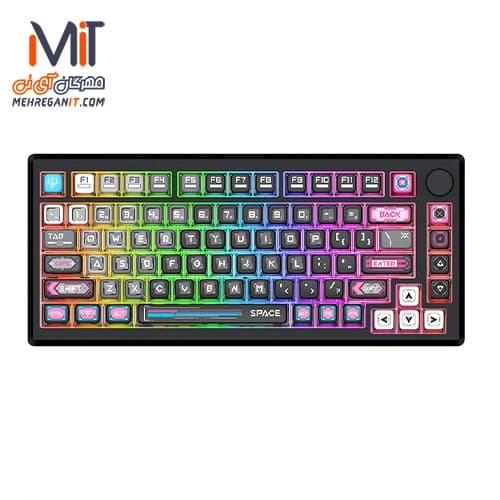 کیبورد گیمینگ ردراگون مدل K732MC RGB PRO