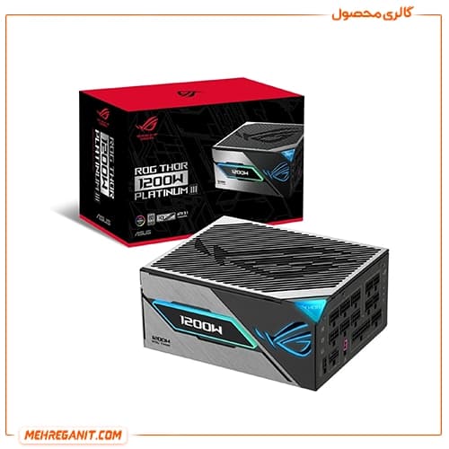 پاور کامپیوتر ایسوس مدل Asus ROG Thor 1200W Platinum III — تصویر ۷