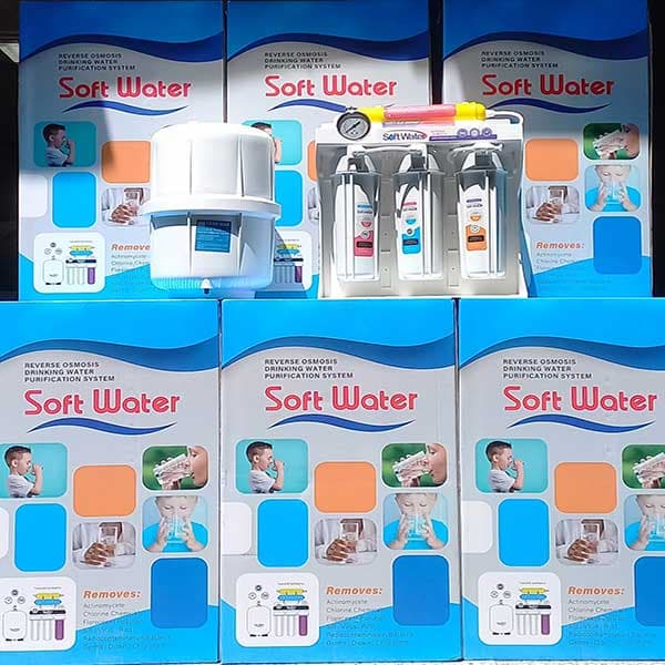 دستگاه تصفیه آب softwater سافت واتر شش مرحله ای 4گالن — تصویر ۲